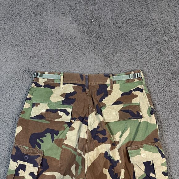 Military Pants Mens Medium Regular Woodland BDU Army Trouser Combat - Picture 6 of 12